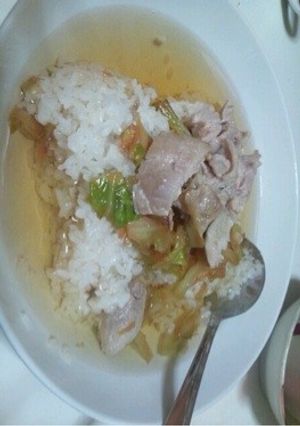 鳥肉のお茶漬け-レシピのメイン写真