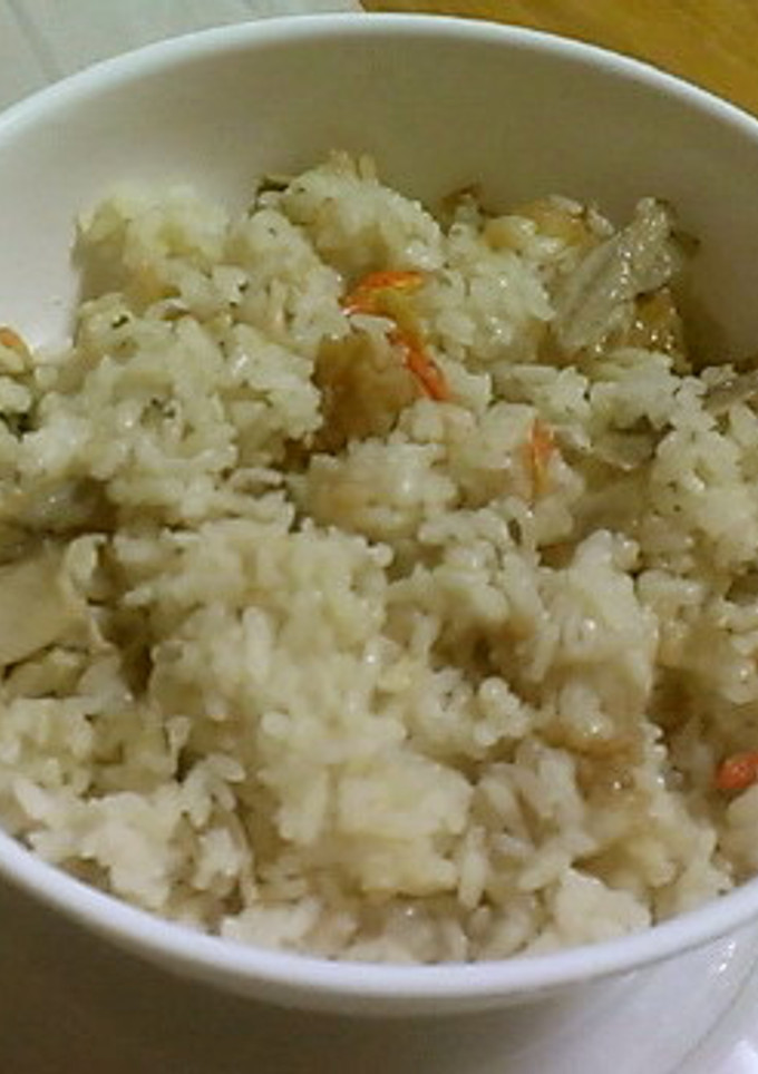 簡単で旨みたっぷり～牡蠣ご飯-レシピのメイン写真