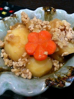 簡単すぎるじゃがいものそぼろ煮-レシピのメイン写真