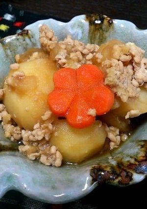 簡単すぎるじゃがいものそぼろ煮-レシピのメイン写真