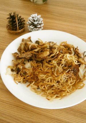 一人御膳□昆布茶入り塩焼きそば-レシピのメイン写真