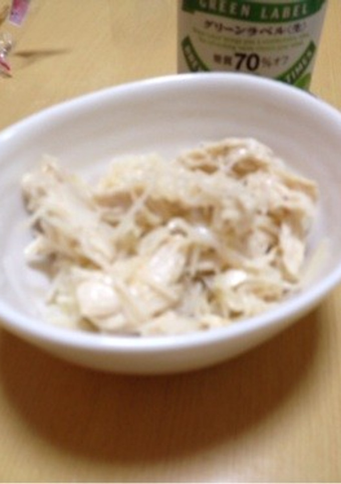 じゃがいもとササミの和え物-レシピのメイン写真