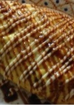 節約・簡単＊お好み焼き風オムレツ-レシピのメイン写真