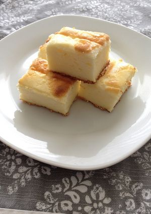 簡単　スフレチーズケーキ♪-レシピのメイン写真