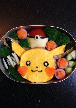 ピカチュウキャラ弁-レシピのメイン写真