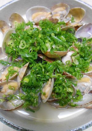 私の定番・あさりの酒蒸しバター味-レシピのメイン写真