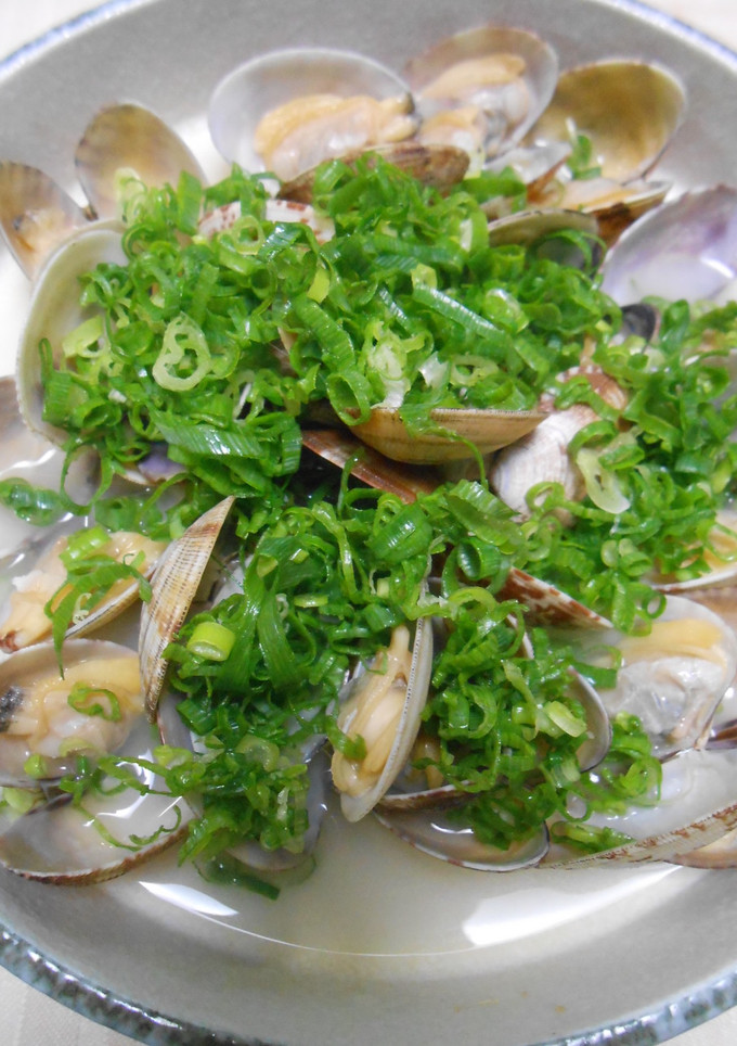 私の定番・あさりの酒蒸しバター味-レシピのメイン写真