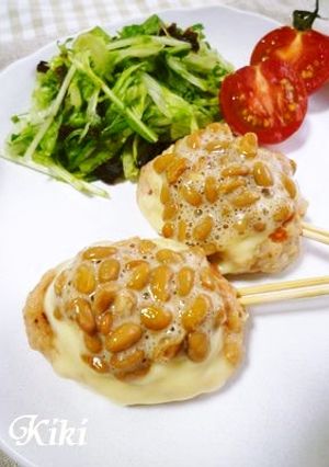納豆たっぷり！鶏つくね-レシピのメイン写真