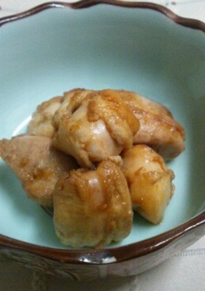 白子の煮付け-レシピのメイン写真