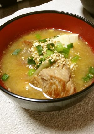 簡単♫豚バラ角煮のとん汁 by 圧力鍋-レシピのメイン写真