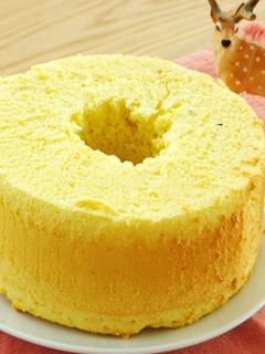 かぼちゃのシフォンケーキ-レシピのメイン写真