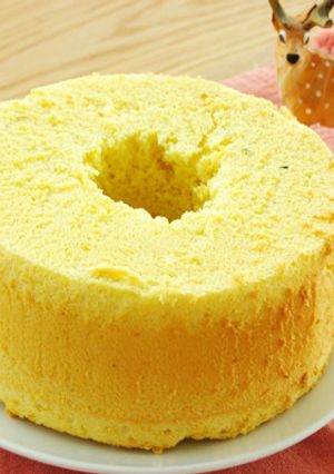 かぼちゃのシフォンケーキ-レシピのメイン写真