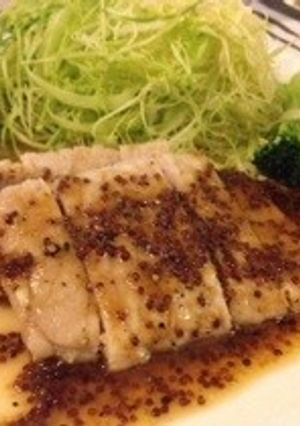 豚ロースのハニーマスタード焼き-レシピのメイン写真