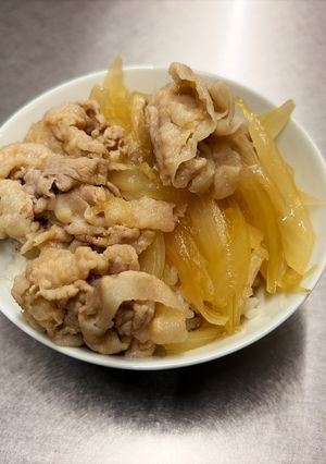 幼児＆大人用二刀流　豚丼-レシピのメイン写真