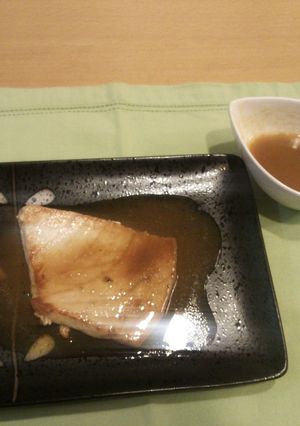 めかじきのわさびバター醤油ソース-レシピのメイン写真