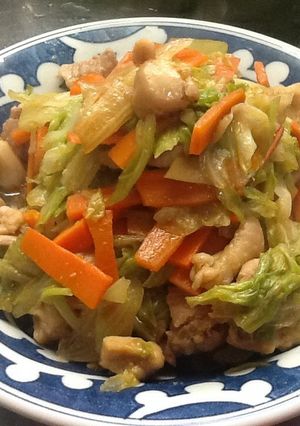 キャベツと鶏ももでダッカルビ-レシピのメイン写真