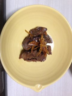 鶏レバーのちょいピリ甘辛煮-レシピのメイン写真