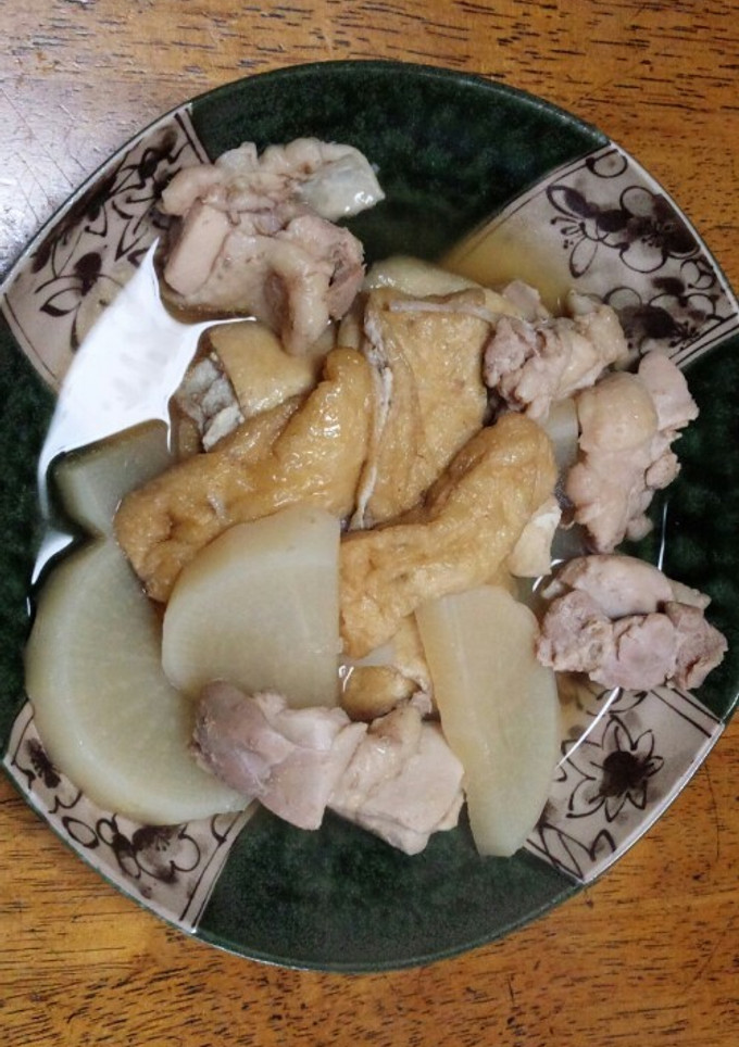 油揚げ☆鶏もも☆大根☆のお手軽煮物♪-レシピのメイン写真