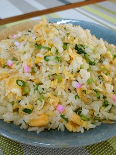 大根葉と桜えびの塩チャーハン-レシピのメイン写真