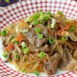 *牛肉&春雨&キノコの甘辛チャプチェ*