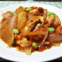 รูปของ ◆糖尿病◆じゃがいもと竹の子のトマト煮