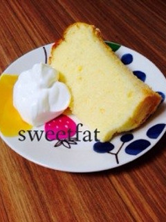 シフォンケーキ♡プレーン-レシピのメイン写真