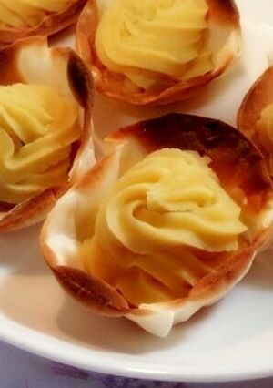 餃子の皮でさつまいもタルト-レシピのメイン写真