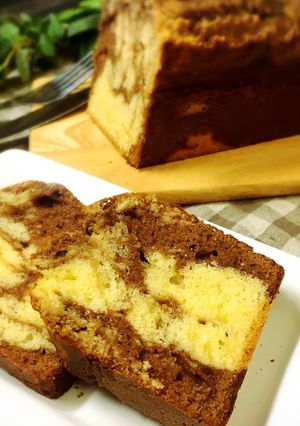 ＊チョコマーブルケーキ＊-レシピのメイン写真