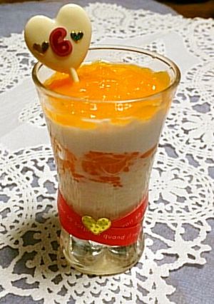 ハーフバースデー★簡単パフェ-レシピのメイン写真