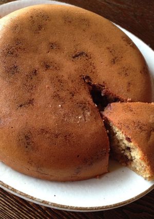 コーヒー牛乳で☆簡単炊飯器ケーキ-レシピのメイン写真
