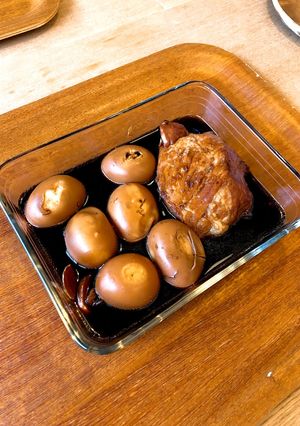 圧力鍋で煮豚と煮卵、ついでに大根もね-レシピのメイン写真