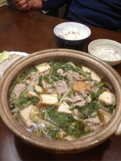 豚肉と水菜の鍋-レシピのメイン写真