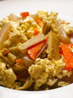 エスニック炒り豆腐-レシピのメイン写真