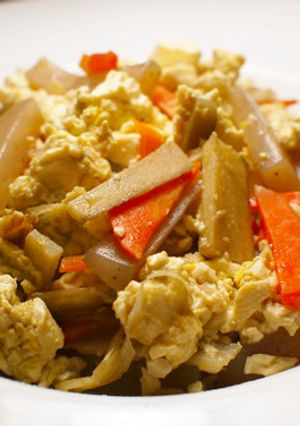 エスニック炒り豆腐-レシピのメイン写真