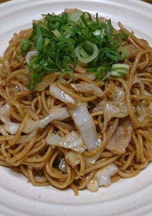 我が家のソース焼きそば-レシピのメイン写真