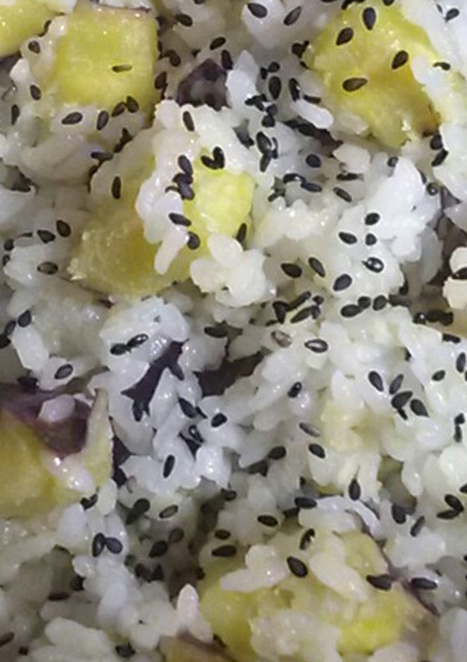超簡単　サツマイモご飯-レシピのメイン写真