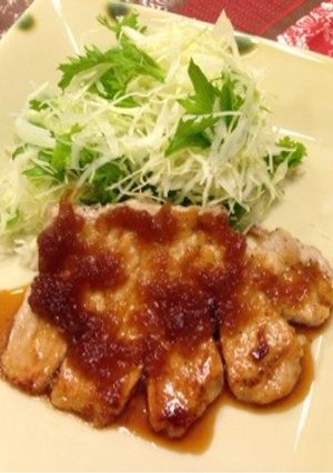 やわらかトンテキ☆玉ねぎソース-レシピのメイン写真