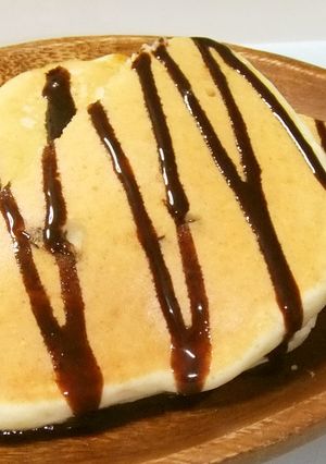 卵不使用！ふんわりチーズパンケーキ-レシピのメイン写真