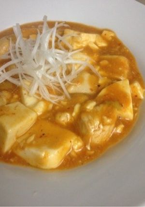 簡単ヘルシー(^^)鶏肉で麻婆豆腐ッ！-レシピのメイン写真