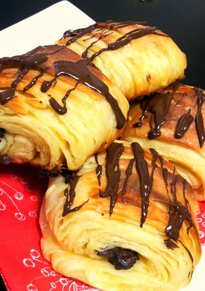 マーガリンでお手軽チョコデニッシュ♪-レシピのメイン写真