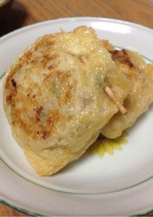 油揚げdeジューシー茶巾餃子-レシピのメイン写真