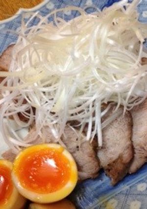 自家製チャーシューと煮玉子-レシピのメイン写真