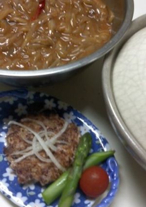 イカげそハンバーグ-レシピのメイン写真