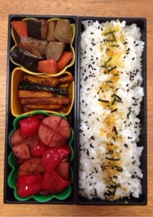 お弁当〜(*^^*)-レシピのメイン写真
