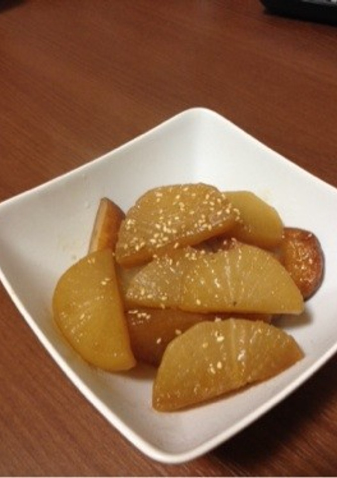 大根とさつま揚げの照り煮-レシピのメイン写真