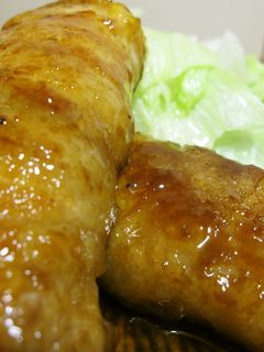 お肉巻き巻き焼き豆腐♪(豆腐でもokよ)-レシピのメイン写真