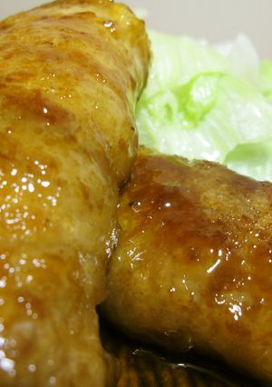お肉巻き巻き焼き豆腐♪（豆腐でもokよ）-レシピのメイン写真