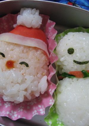 クリスマス☆おにぎり-レシピのメイン写真