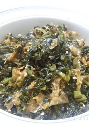 簡単*大根菜っ葉の常備菜-レシピのメイン写真