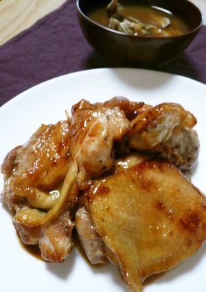 ♥簡単♥生姜風味の照り焼きチキン-レシピのメイン写真